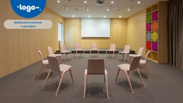 Multifunkční místnost k pronájmu na klinice LOGO v Brně.