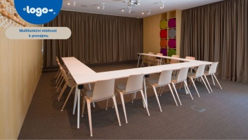 Multifunkční místnost pro Vaše kurzy a workshopy, na klinice LOGO k pronájmu.